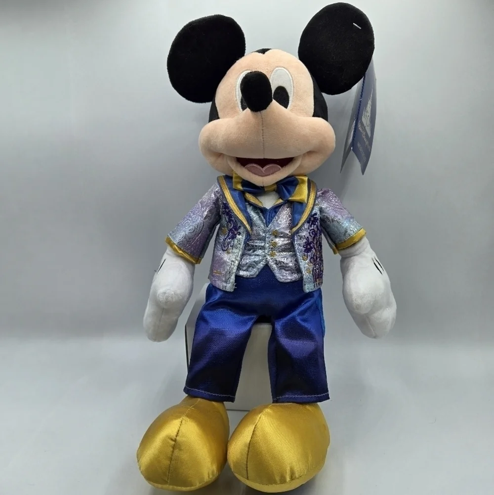 Disney World Mickey Mouse 50th Anniversary Medium Plush